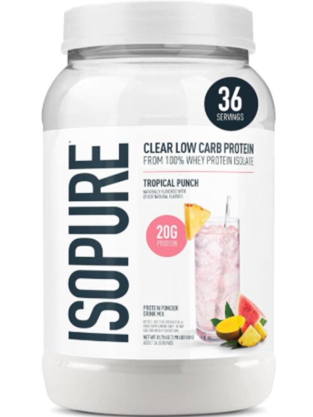Isopure Clear Protein Powder